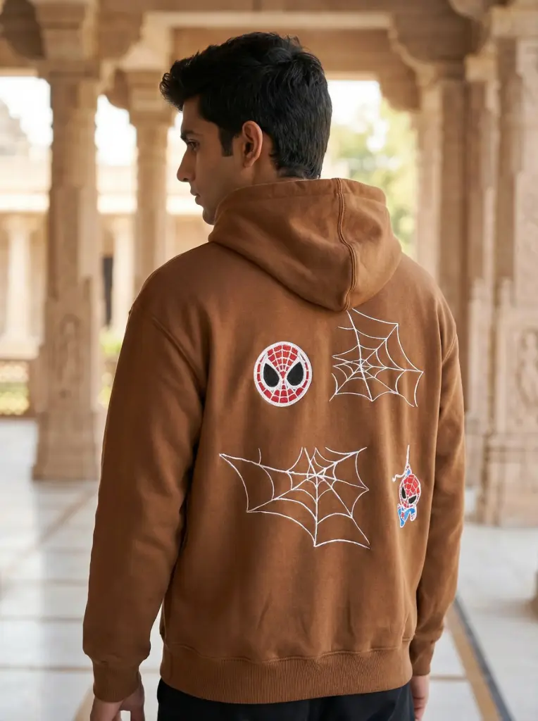 SPIDERMAN EMBROIDERED(350-380 gsm)