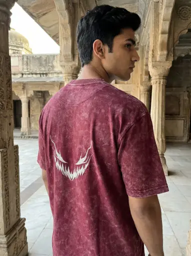 DANGER EMBROIDERED TSHIRT 240 gsm